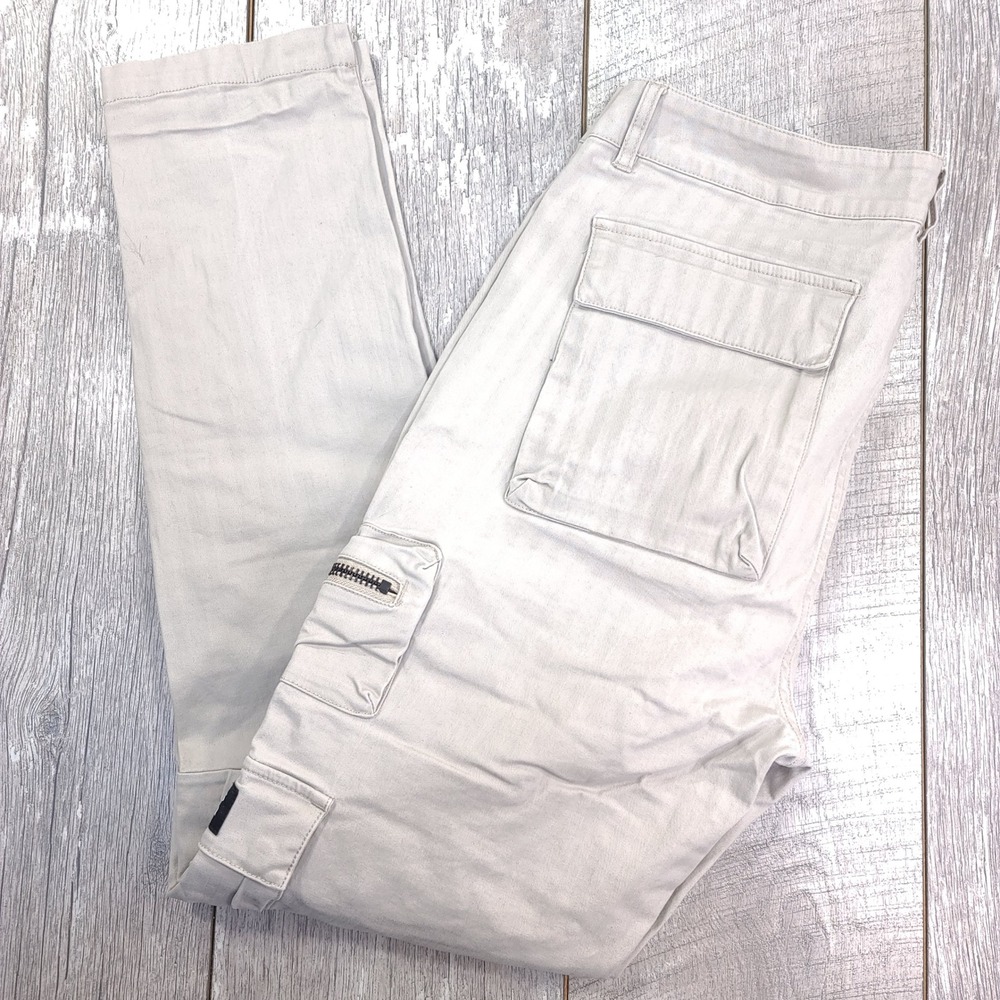 October's Very Own Cargo Pants Men 32 Tan OVO Streetwear Utility Trousers